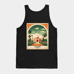 Ludhiana India Vintage Tourism Travel Tank Top